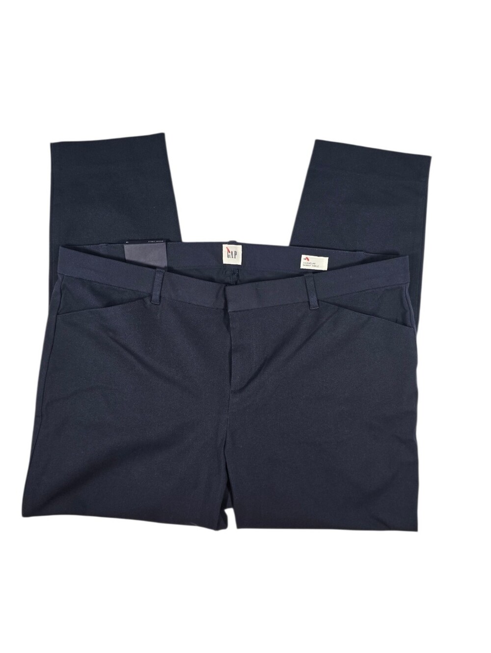 Gap Signature Skinny Ankle Trouser Pants Navy Women's sz 18 NEW
